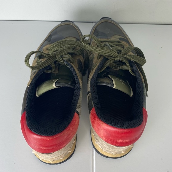 Valentino Garavani Men's Sneakers Camouflage Runner Trainers - Picture 8 of 8
